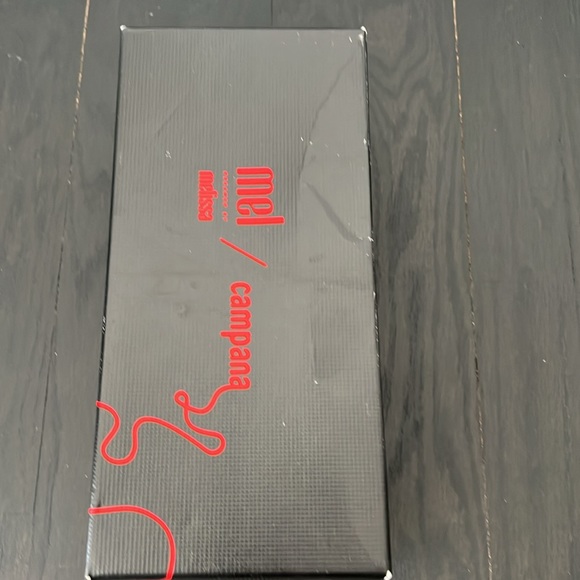 Mini Melissa campana ballet flat in red size 1 - Picture 11 of 12